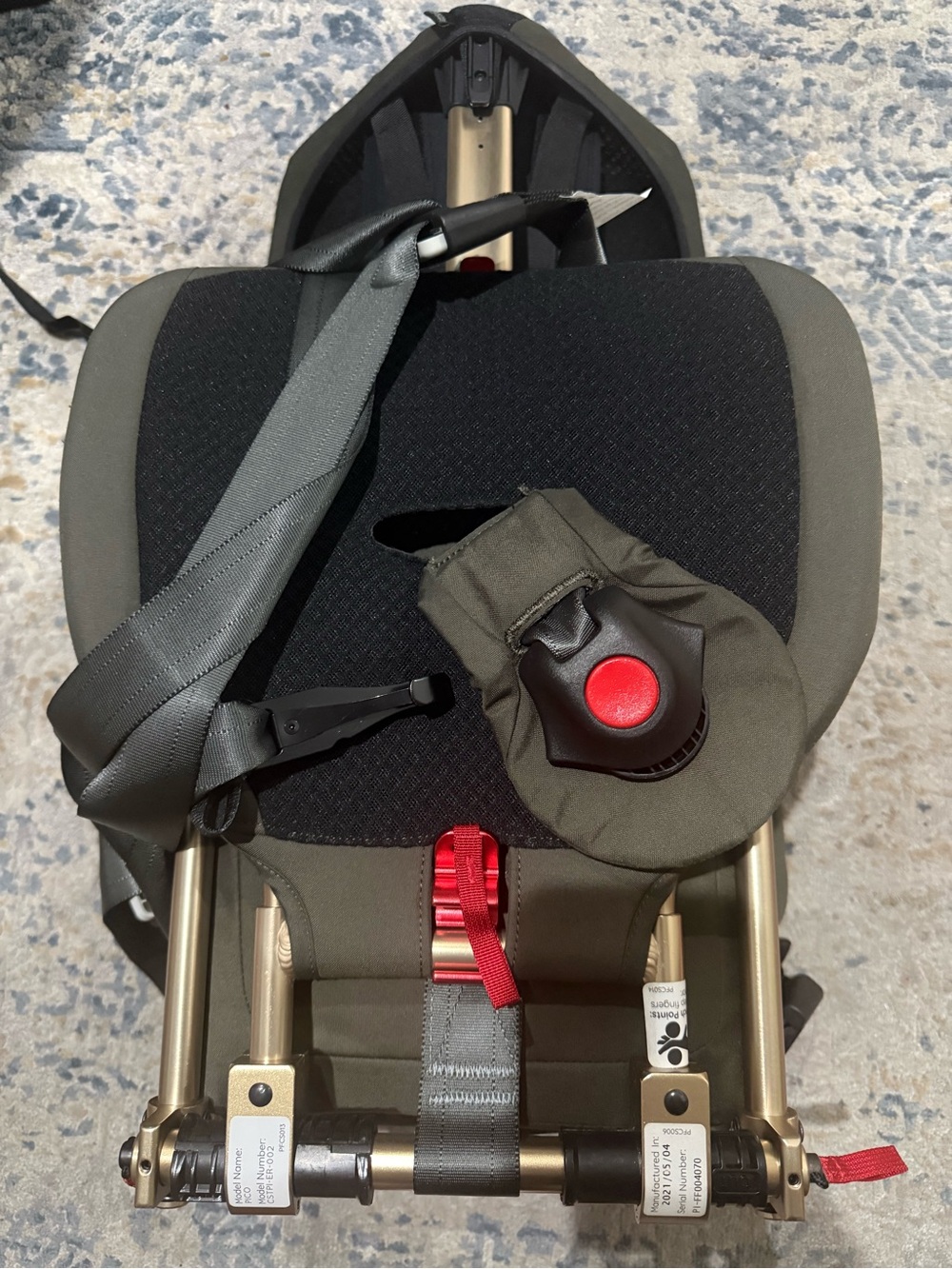 Way B portable car seat